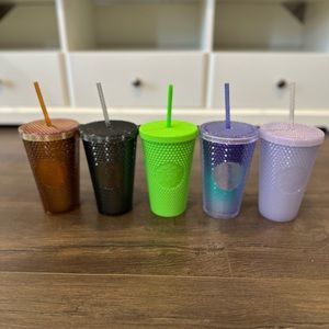 Starbucks 16 oz Tumblers LOT OF 5